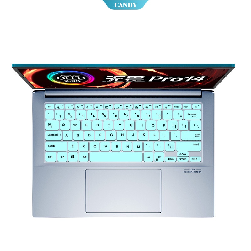 Phim Silicone Dán Bảo Vệ Bàn Phím Máy Tính ASUS Vivobook Pro 14 OLED K3400PH M3401Q Laptop 14"