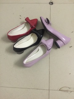 (free ship) Giầy búp bê đế tròn