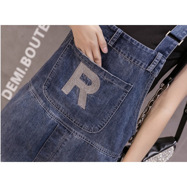 Quần Yếm Jean Nữ ★FREESHIP★ Yếm Bò Mẫu Mới HOT TREND Phiên Bản Hàn Quốc- B69