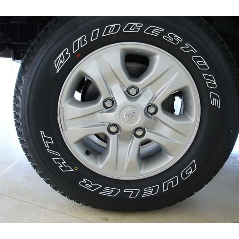 Logo chụp mâm, ốp lazang bánh xe ô tô Toyota Land Cruiser 2005-2006 Đường kính: 15.5cm, Cao: 4.7cm Mã TY-026