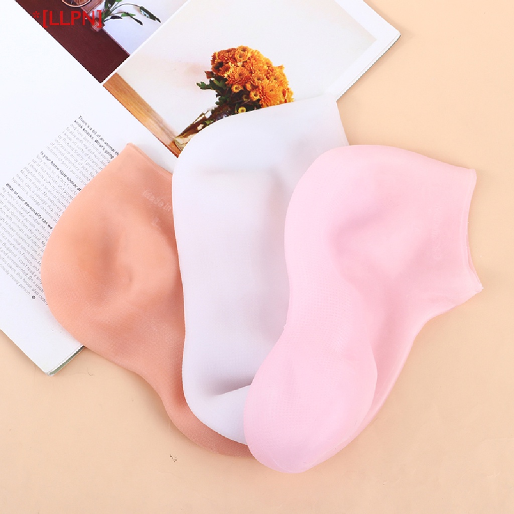 1 Cặp Vớ Gel Silicone Giữ Ẩm Chống Nứt Nẻ Cho Chân