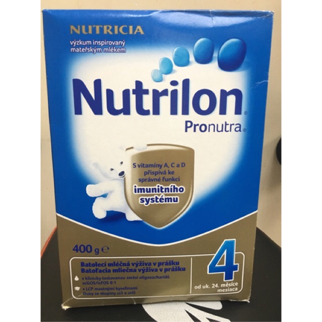 SỮA NUTRILON 400GR CỘNG HÒA SÉC HÀNG XÁCH TAY