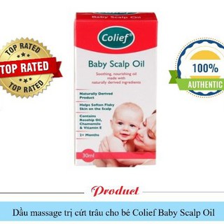 Dầu massage đầu trị cứt trâu Colief Baby Scalp Oil