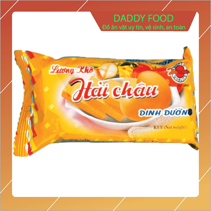 Lương khô cacao hải châu loại đặc biệt gói 65g làm thức ăn đêm nhẹ nhàng x2 gói