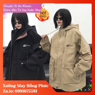 (Kho Sỉ) ÁO KHOÁC KAKI NGOẠI - M450 [Atiresonce - Kèm Ảnh Thật - Form Rộng XL]