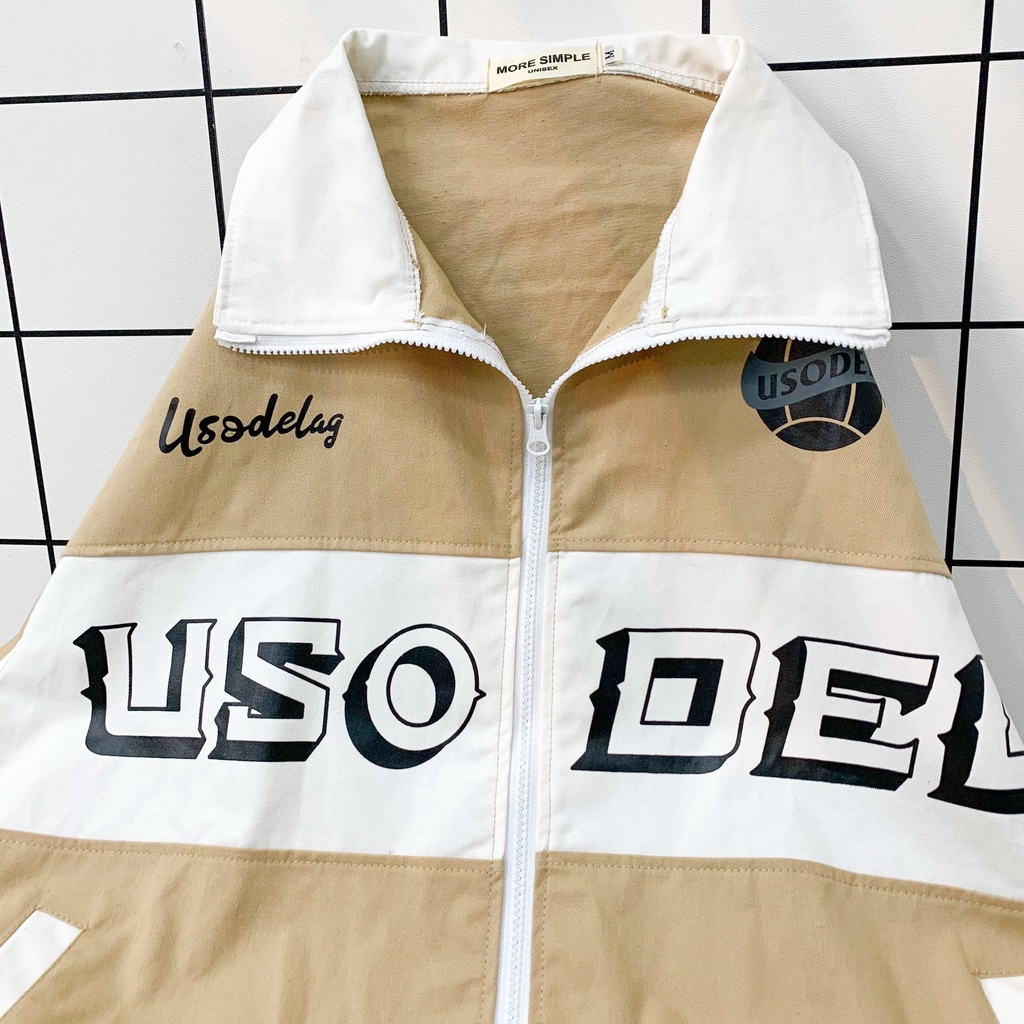 Áo Khoác Kaki Jacket DELI Form Rộng Oversize Phong Cách Ulzzang Unisex - Yowol SG