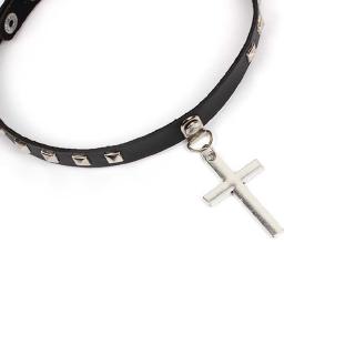 DFGF Cổ Choker Màu Đen Phong Cách Gothic