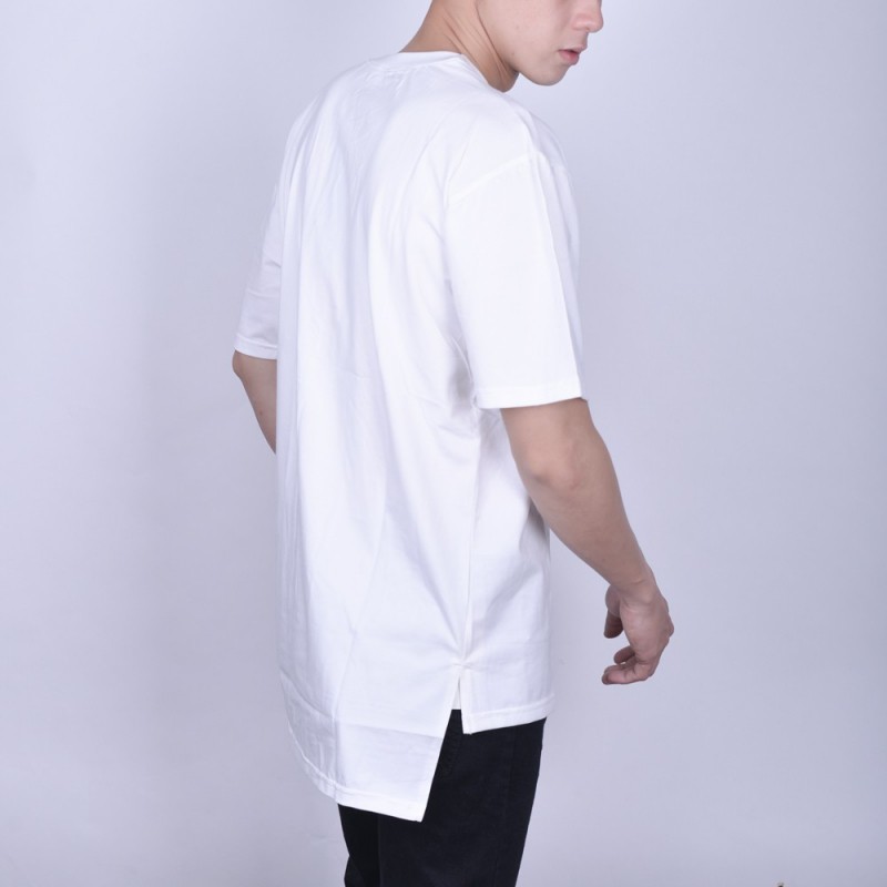 ⭐ Sale Áo thun LONGTEE vạt vuông - layer tee - Đen & Trắng . ⭐ " : 2021 ' " , <