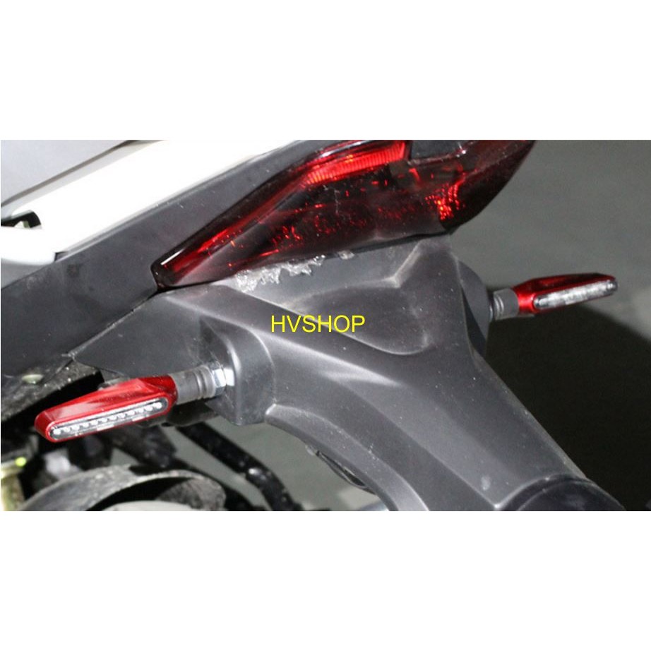 Bộ 2 Đèn Xi Nhan Hv shop Độ Xe Máy MOTOWOIF ( sáng vàng ).