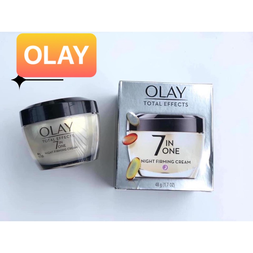 Kem dưỡng da ban đêm Olay Total Effect Night firming Cream 7inOne 48g của Mỹ