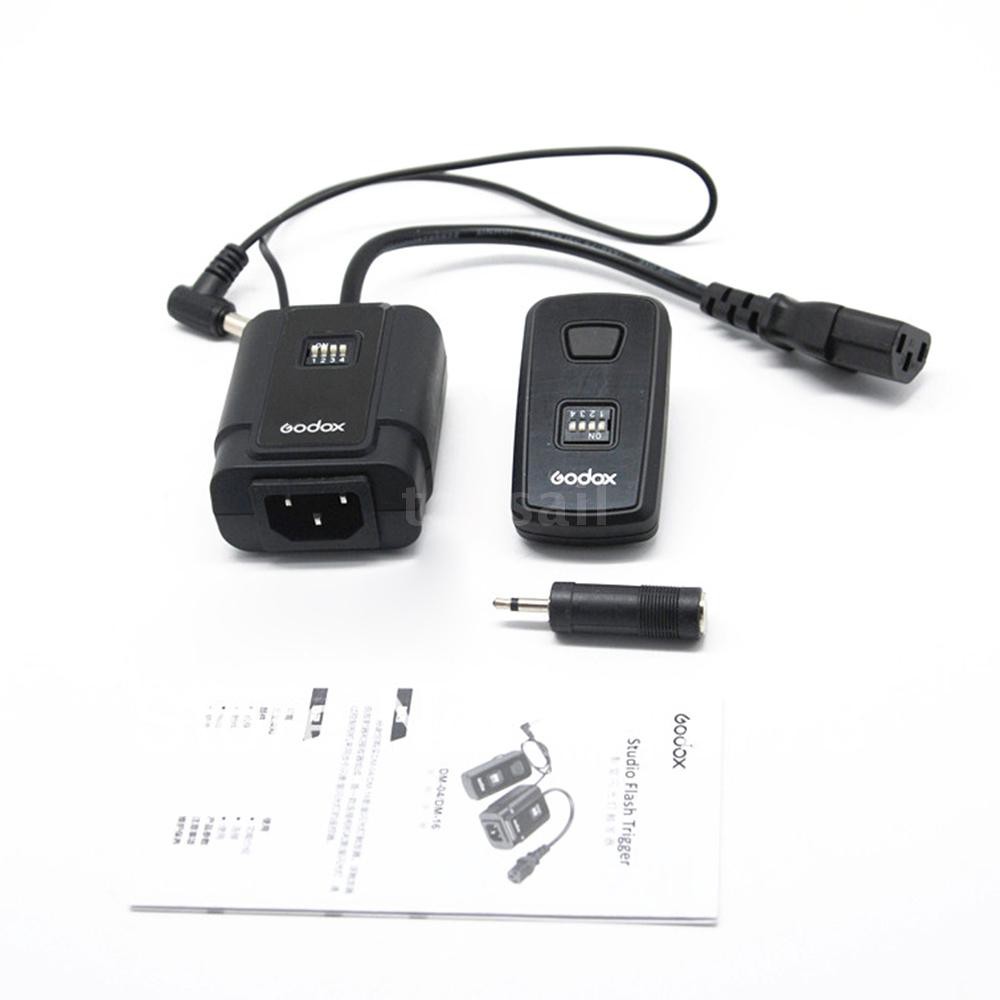 Godox DM-16 16-Channel Studio Flash Trigger Wireless Remote Transmitter & Receiver