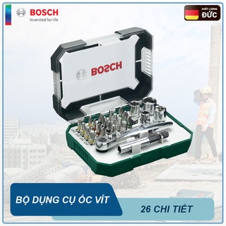 Bộ dụng cụ ốc vít 26 món Bosch 2607017322
