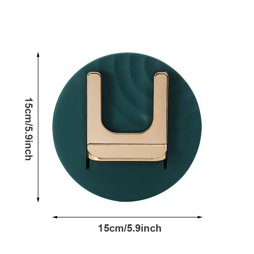 (Hàng Mới Về) Giá Đỡ Máy Sấy Tóc Gắn Tường Không Cần Khoan Nhiều Màu Sắc Có Thể Gập Lại Tiện Dụng