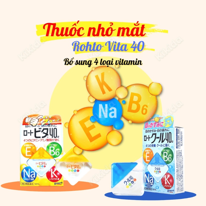 Nước nhỏ mắt Rohto Nhật Bản 12ml giảm nhức mỏi mắt hiệu quả