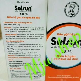 Dầu gội chống gàu Selsun 1,8%