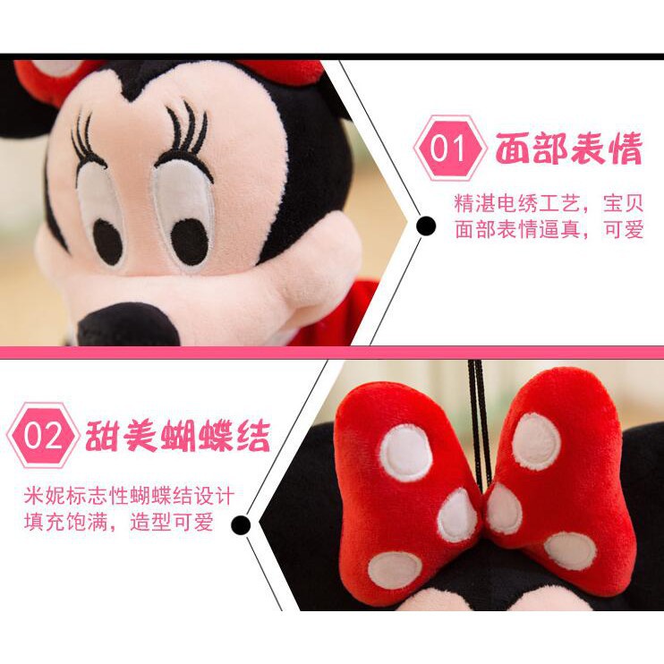 Thú bông chuột Mickey / Minnie dễ thương classic mickey Minnie Stuffed toys