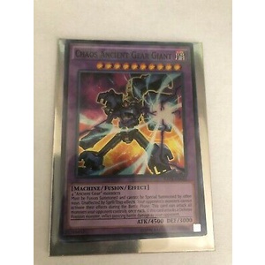 Thẻ bài YUGIOH - Chaos Ancient Gear Giant - RATE-EN041 - Super Rare 1st Edition