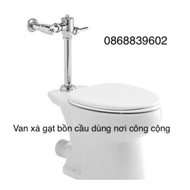 Van xả gạt bồn cầu công cộng, van xả cho bồn cầu treo tường cầu không thùng nước( không bồn cầu) trong sân bay