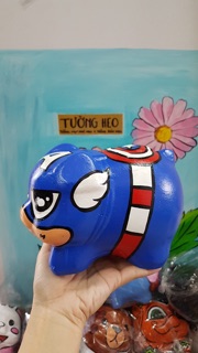 Heo đất handnade - Captain America