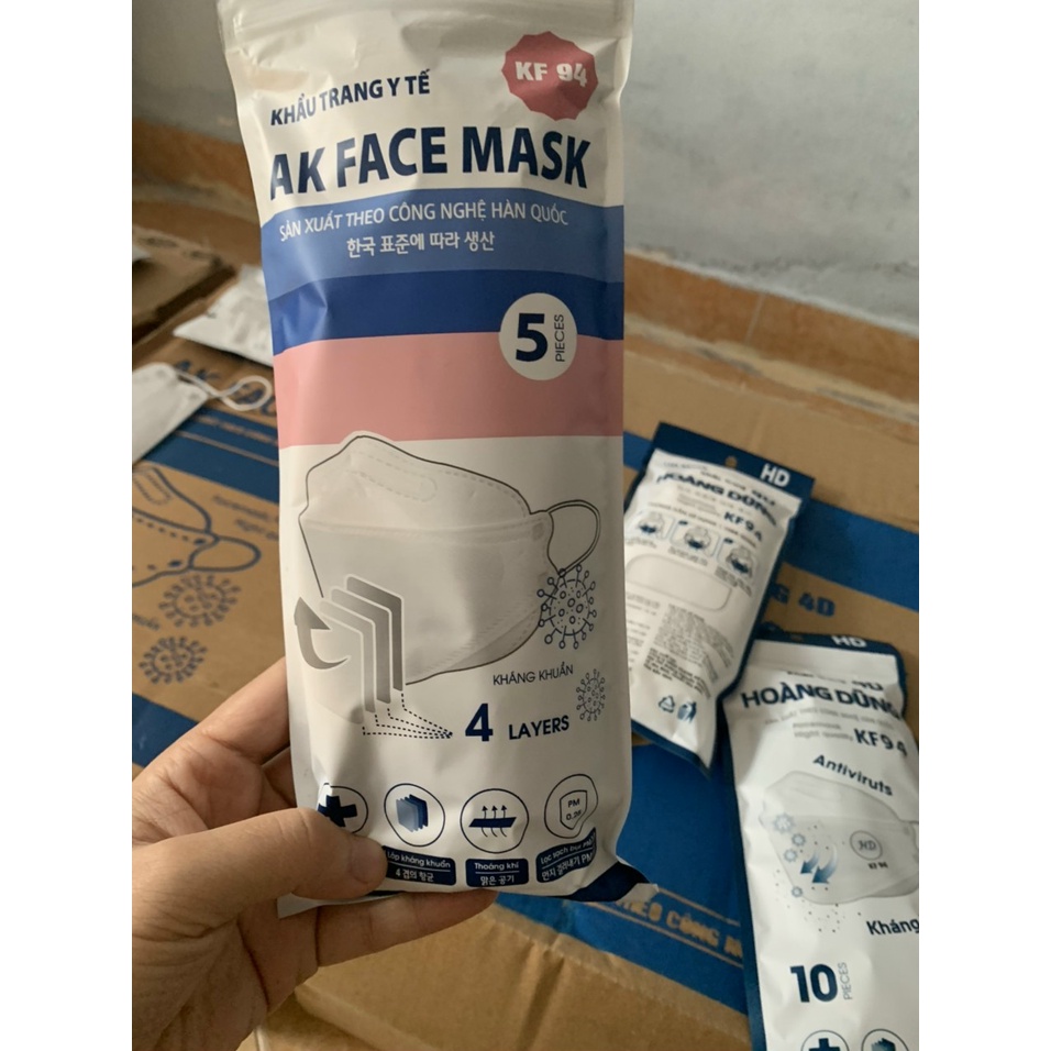 [XẢ KHO]GÓI 10 KHẨU TRANG KF94 FREESIZE - Nhà Mỵ SHop