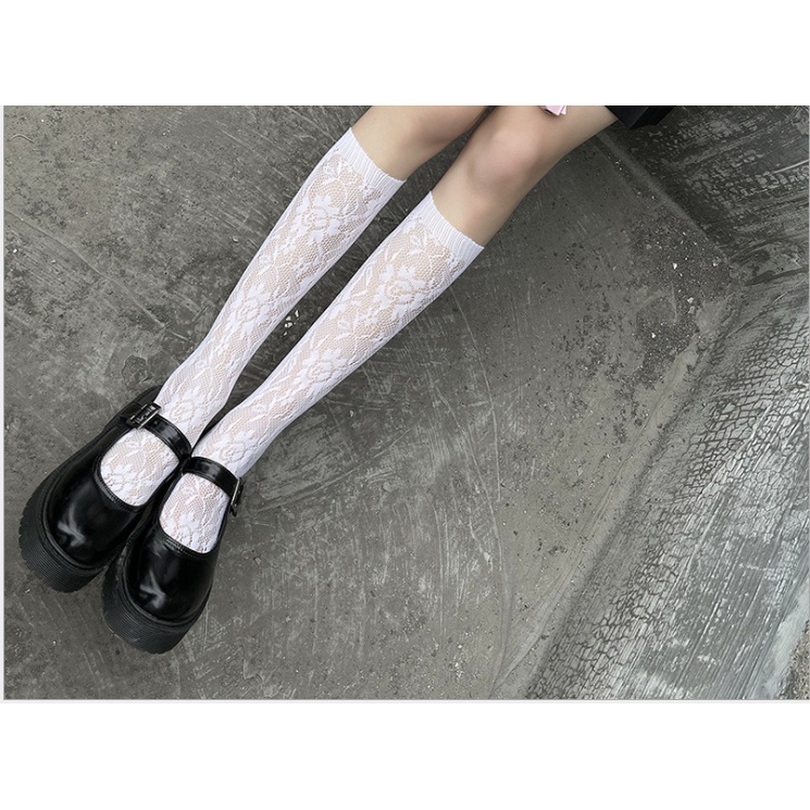 Vớ lolita Nhật Bản Lolita vớ ren cao ôm chânHàn Quốc VT07