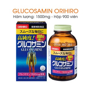 Viên bổ xương khớp Glucosamine Orihiro 1500mg Nhật Bản