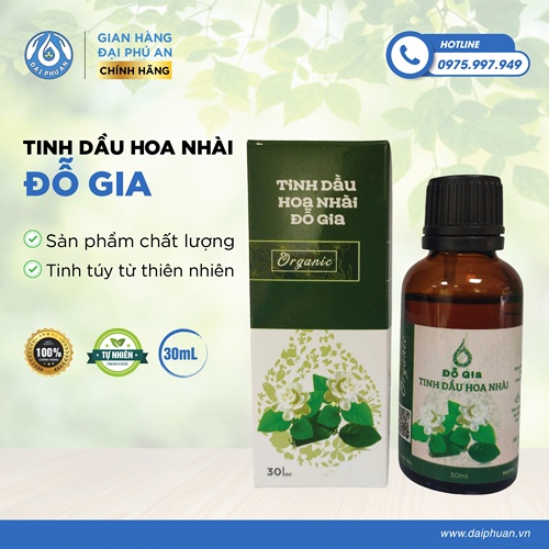 Tinh dầu Hoa Nhài nguyên chất- Hương thơm thiên nhiên thanh mát, dịu nhẹ - Tinh dầu pha tắm, massage - Xông thơm nhà cửa