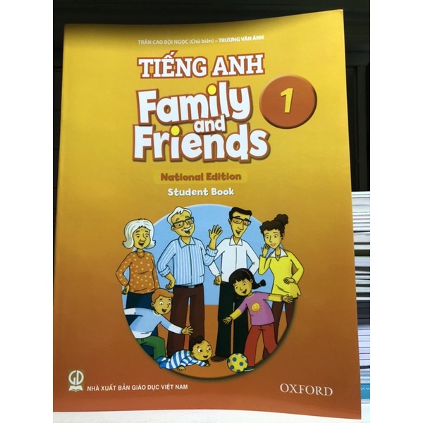 Tiếng anh lớp một family and friends bài tập + bài học