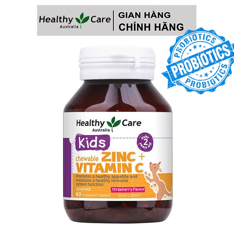 Kẹo zinC vitamin C Healthy care