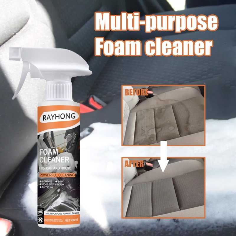 Car Interior Cleaning Foam Cleaner Car Seat Interior car cleaner Auto Leather Clean Wash