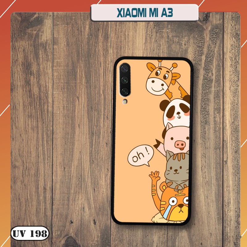 Ốp lưng nhám Xiaomi MI A3 in hình