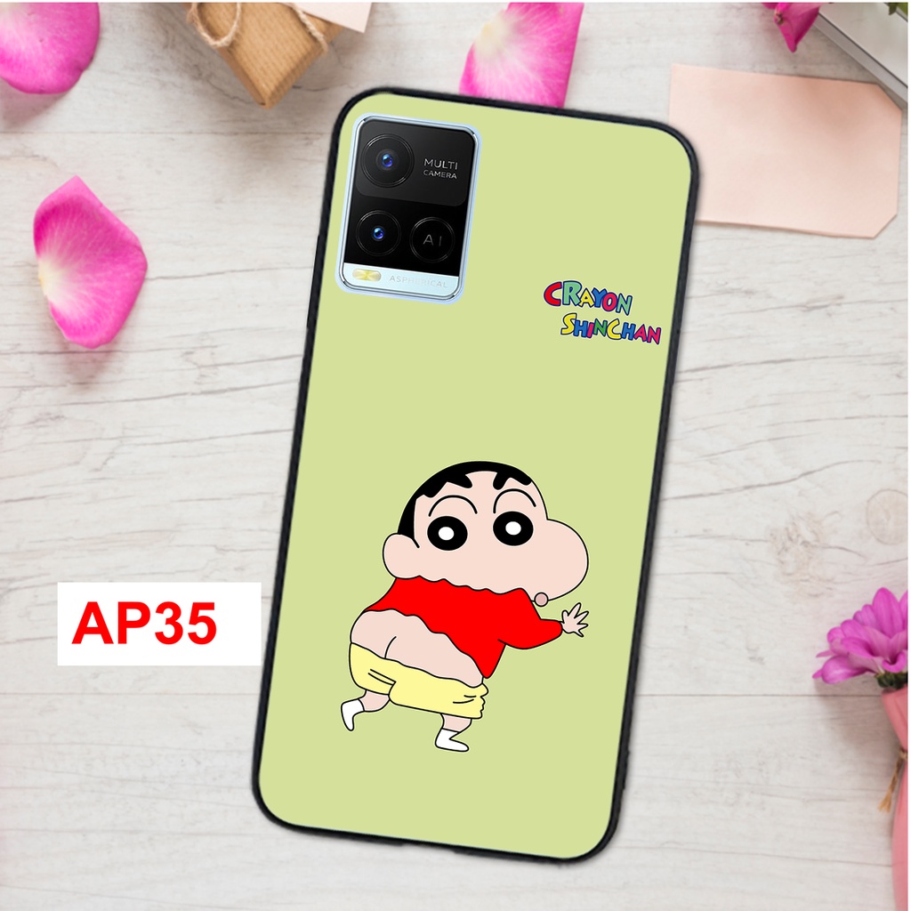ỐP LƯNG VIVO Y21 -VIVO Y21S-VIVO V21 5G IN MẪU DOREEMON SHIN CỰC ĐẸP CUTE