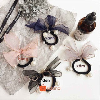 TZH8557 - Cột tóc châu voan