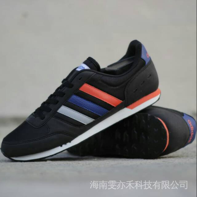 Giày Thể Thao Adidas New City Racing Chính Hãng Màu Đen In Họa Tiết 7 Neot