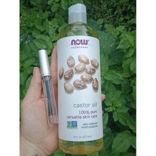Mascara dầu castor now usa dưỡng mi, lông mày