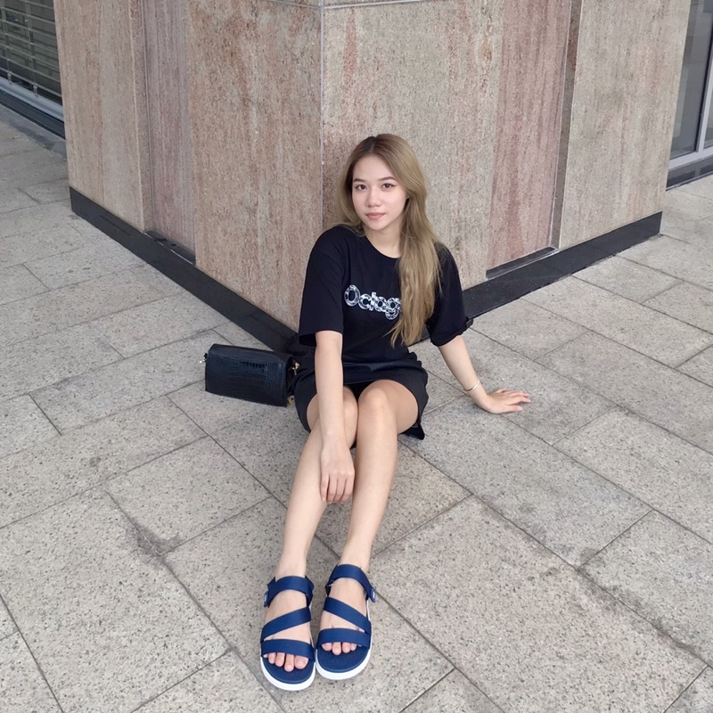 Giày Sandal Nam Nữ Học Sinh Đi Học Quai Chéo Thời Trang YANKI Chính Hãng VNXK - YK69