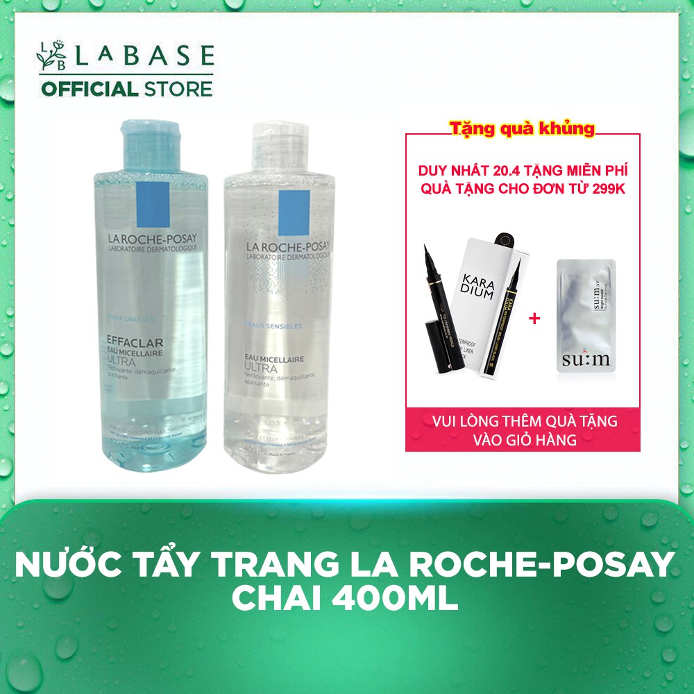 Nước Tẩy Trang La Roche-Posay Chai 400ml