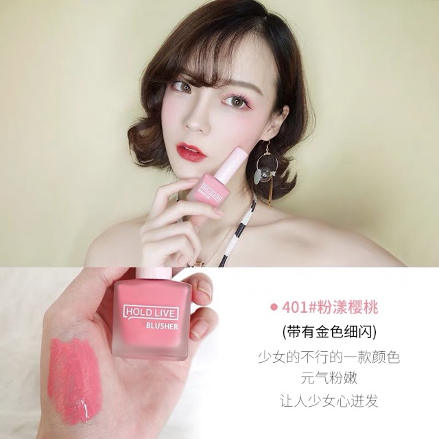 Má hồng dạng lỏng Hold Live - Hold Live Fruit Juice Blusher | BigBuy360 - bigbuy360.vn