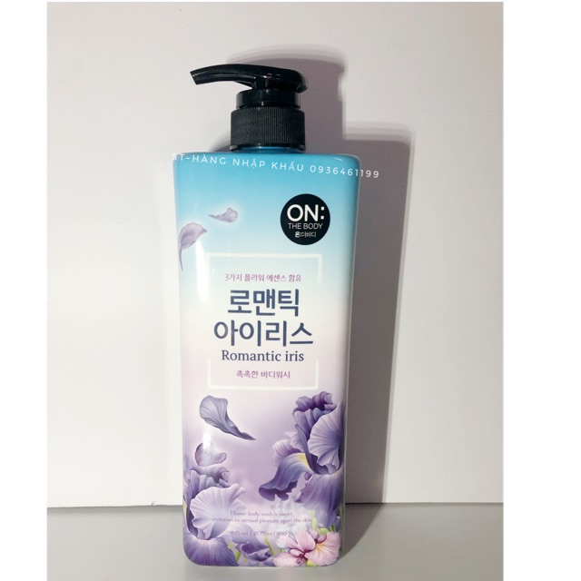 Sữa Tắm On The Body Perfume Sweet Love Body Wash 900ml