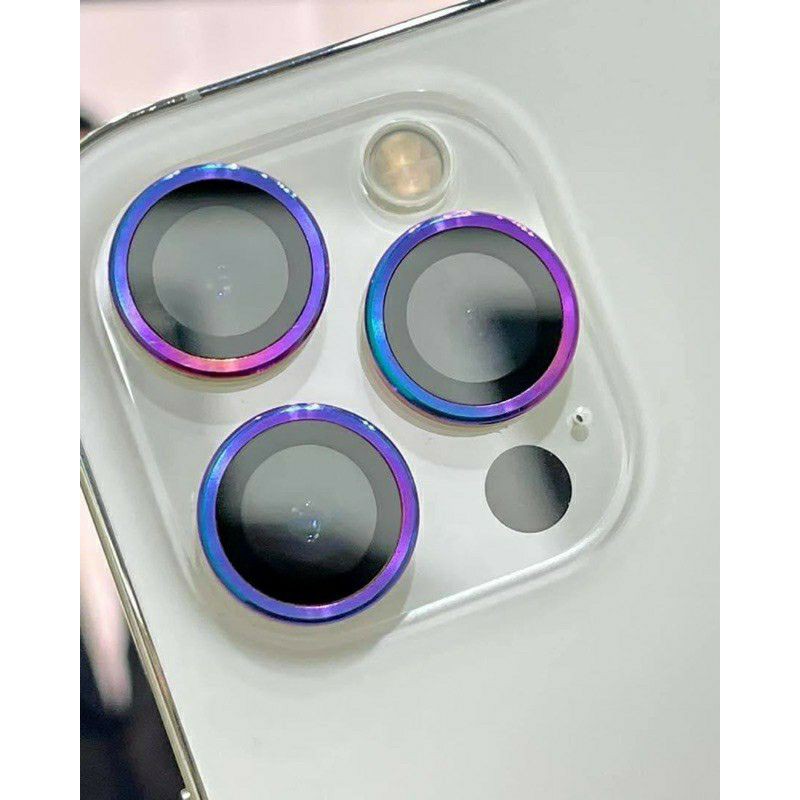 [ỐP VIỀN CAMERA 7 MÀU] VIỀN BẢO VỆ CAMERA ÁNH 7 MÀU CHO IPHONE 11/11PRO/11PROMAX/12MINI/12/12PRO/12PROMAX | BigBuy360 - bigbuy360.vn