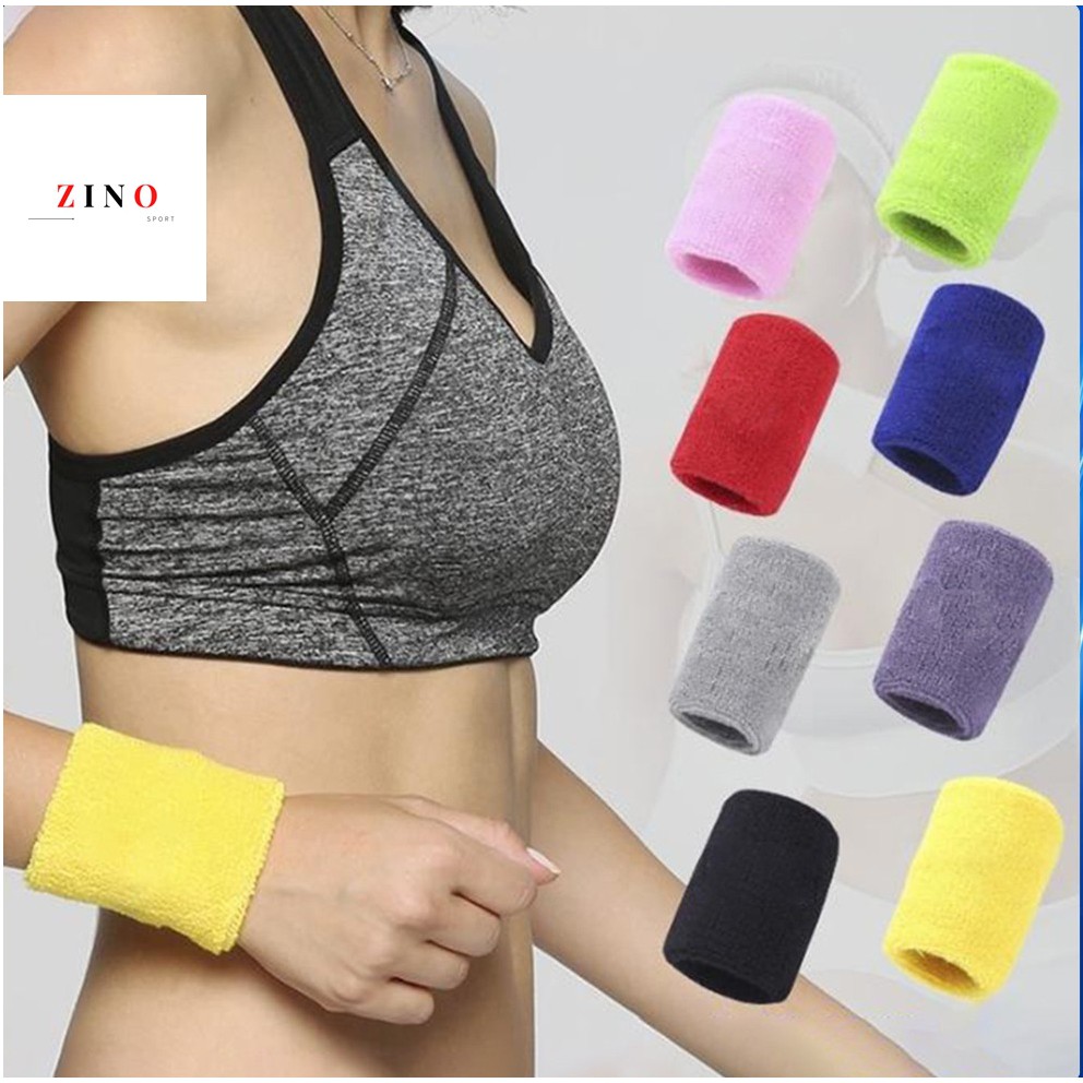 Băng Đeo Cổ Tay Thấm Hút Mồ Hôi Khi Chơi Thể Thao, Chạy Bộ, Tập Gym, Tập Yoga, Tennis Dành Cho Cả Nam Và Nữ
