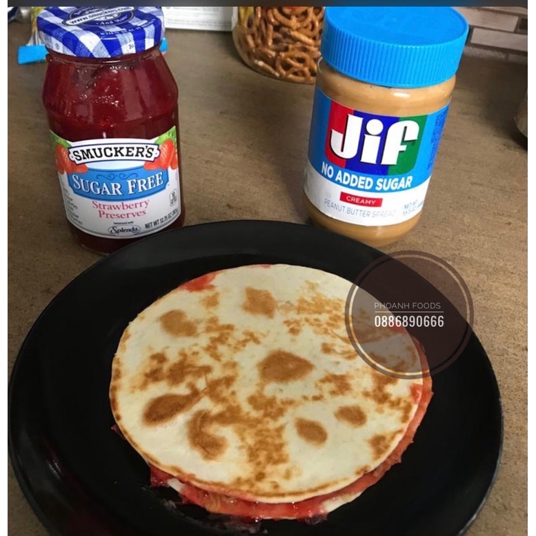 Bơ đậu phộng không đường Jif