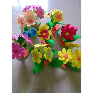 Hoa góc đồ dùng mầm non