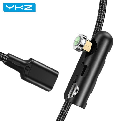 Giá Đỡ Đầu Nối Nam Châm YKZ Cho Giao Diện Cổng Lightning Micro USB Type C