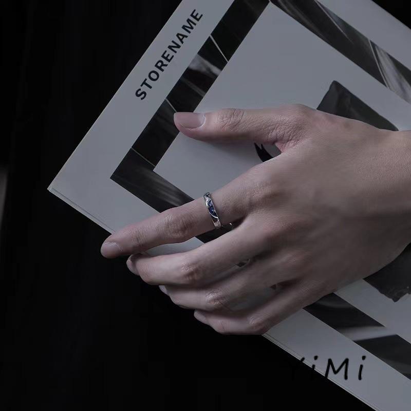 Nhẫn Đeo Tay Họa Tiết Ngôi Sao Thời Trang Sành Điệu Cho Nam