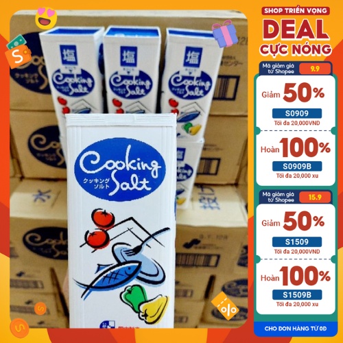 Muối Ăn Cooking Salt 800g - Nhật Bản