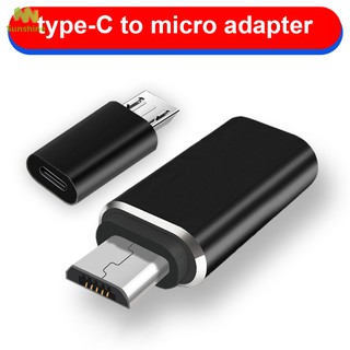 ♥♣♥ Micro USB Male to Type C Female Adapter Converter Connector Aluminium Alloy for Phone Tablet