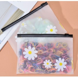 [HCM] Túi Zip Lụa Mờ Đựng Đồ (14x21cm)