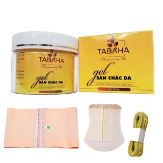 Gel tan mỡ TaBaHa 250g đánh tan mỡ bụng Tặng Nịt Bụng