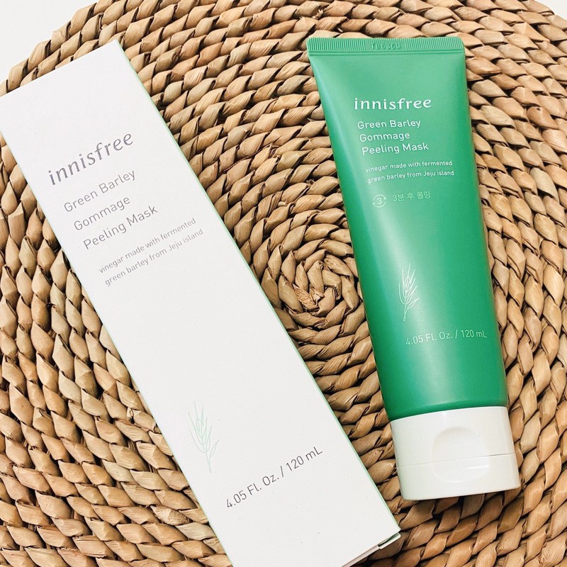 Tẩy Tế Bào Chết Innisfree Green Barley Gommage Peeling Mask Chiết Xuất Từ Lúa Mạch 120ml | BigBuy360 - bigbuy360.vn